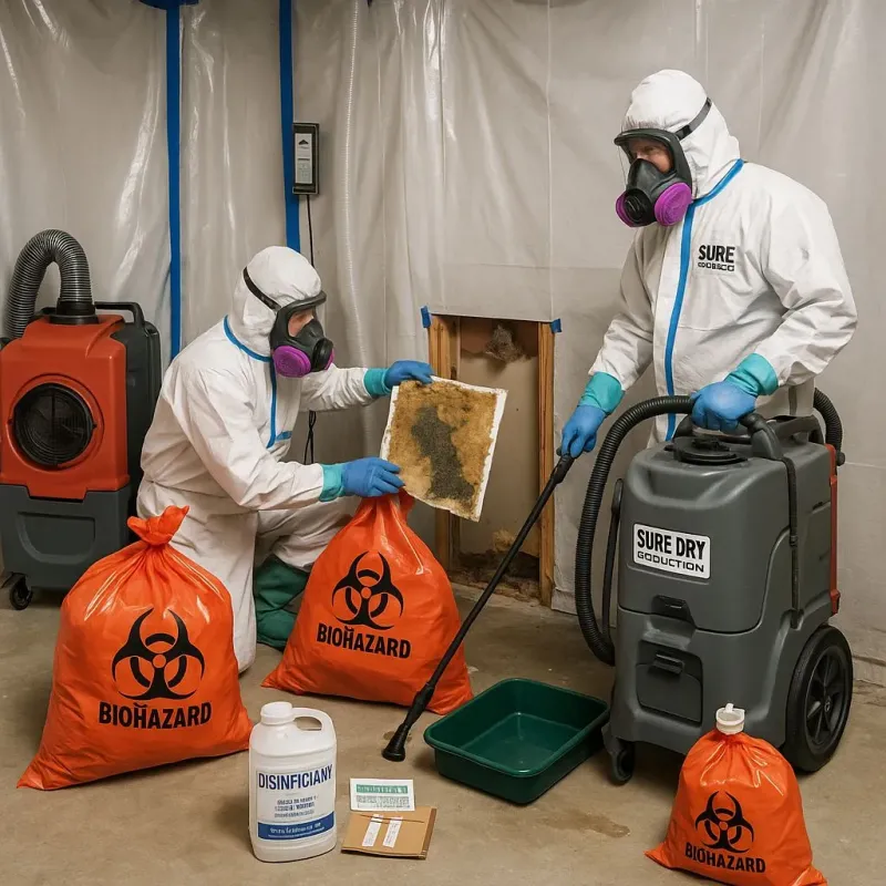 Contaminated Water Handling Protocols process in Hartford, MI