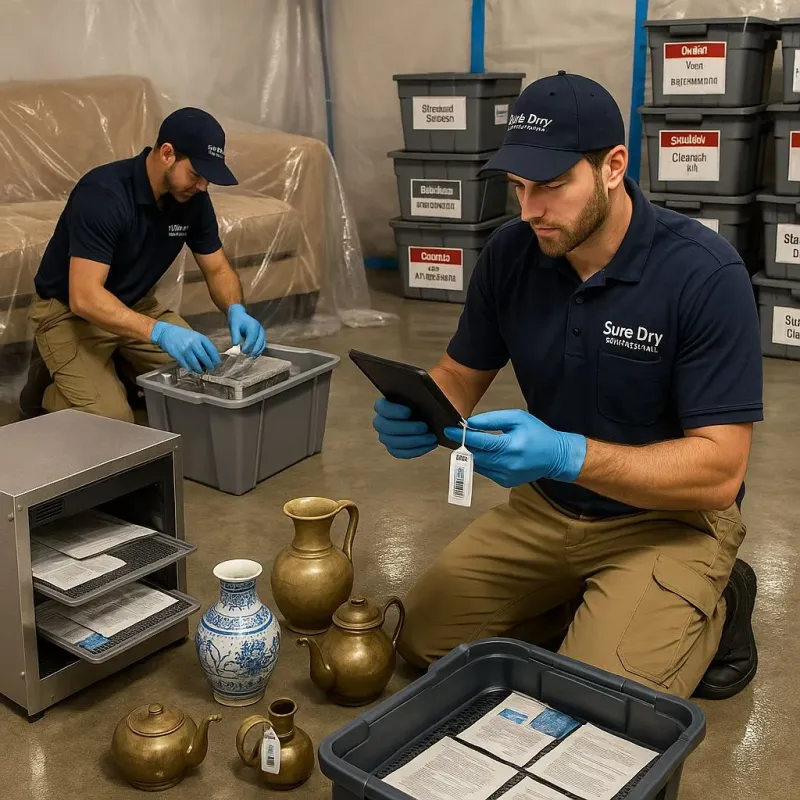 Content Protection and Restoration process in Hartford, MI
