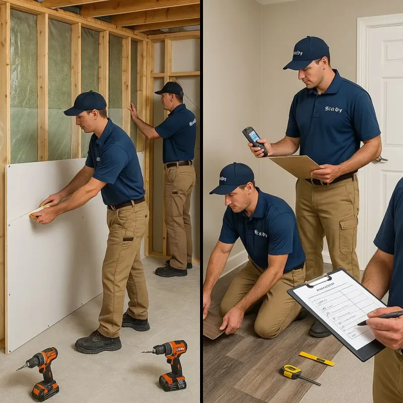 Repairs and Reconstruction process in Hartford, MI