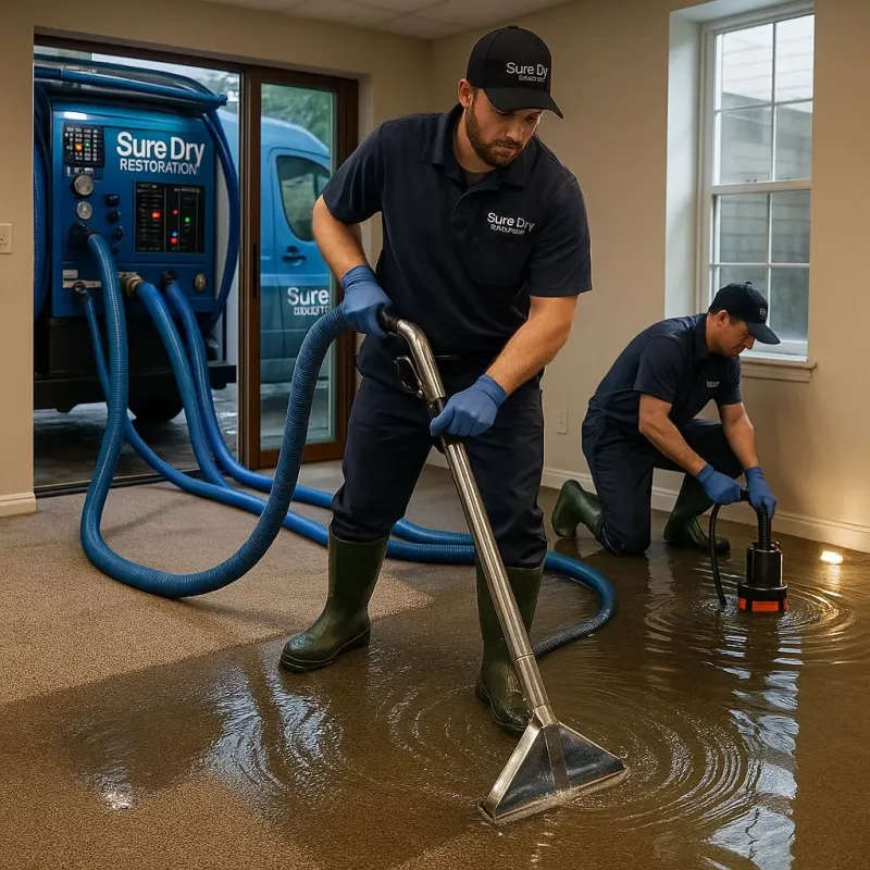 Water Extraction and Removal process in Hartford, MI